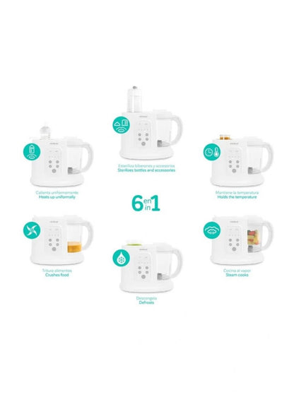 Daugiafunkcinis kūdikių maisto kombainas 6in1, Miniland