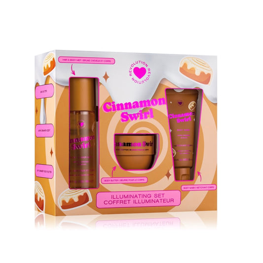 I Heart Revolution kaneeli keerise kehahoolduskomplekt jõuludeks (3 tk)