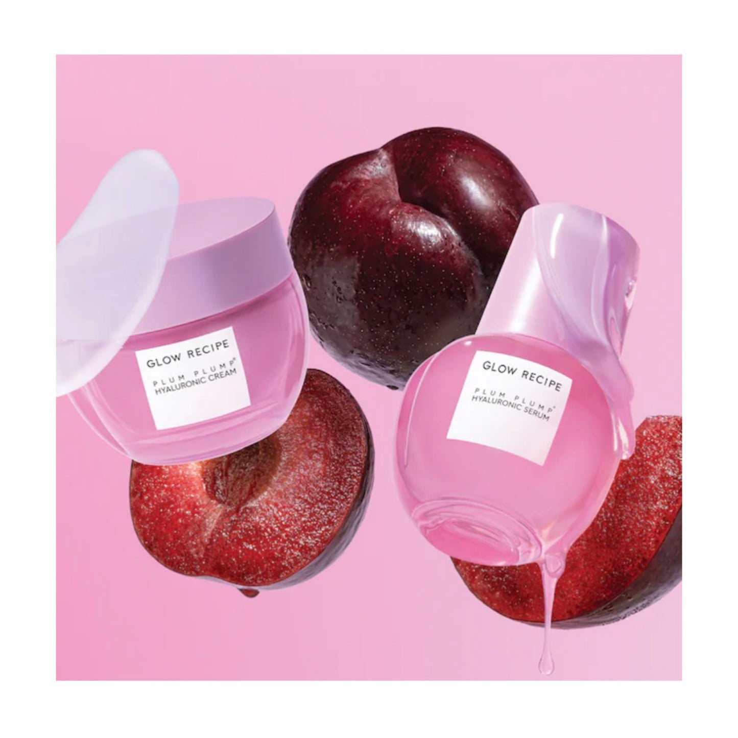 Glow Recipe Plum Plump Deep Hydration Duo – veido priežiūros rinkinys