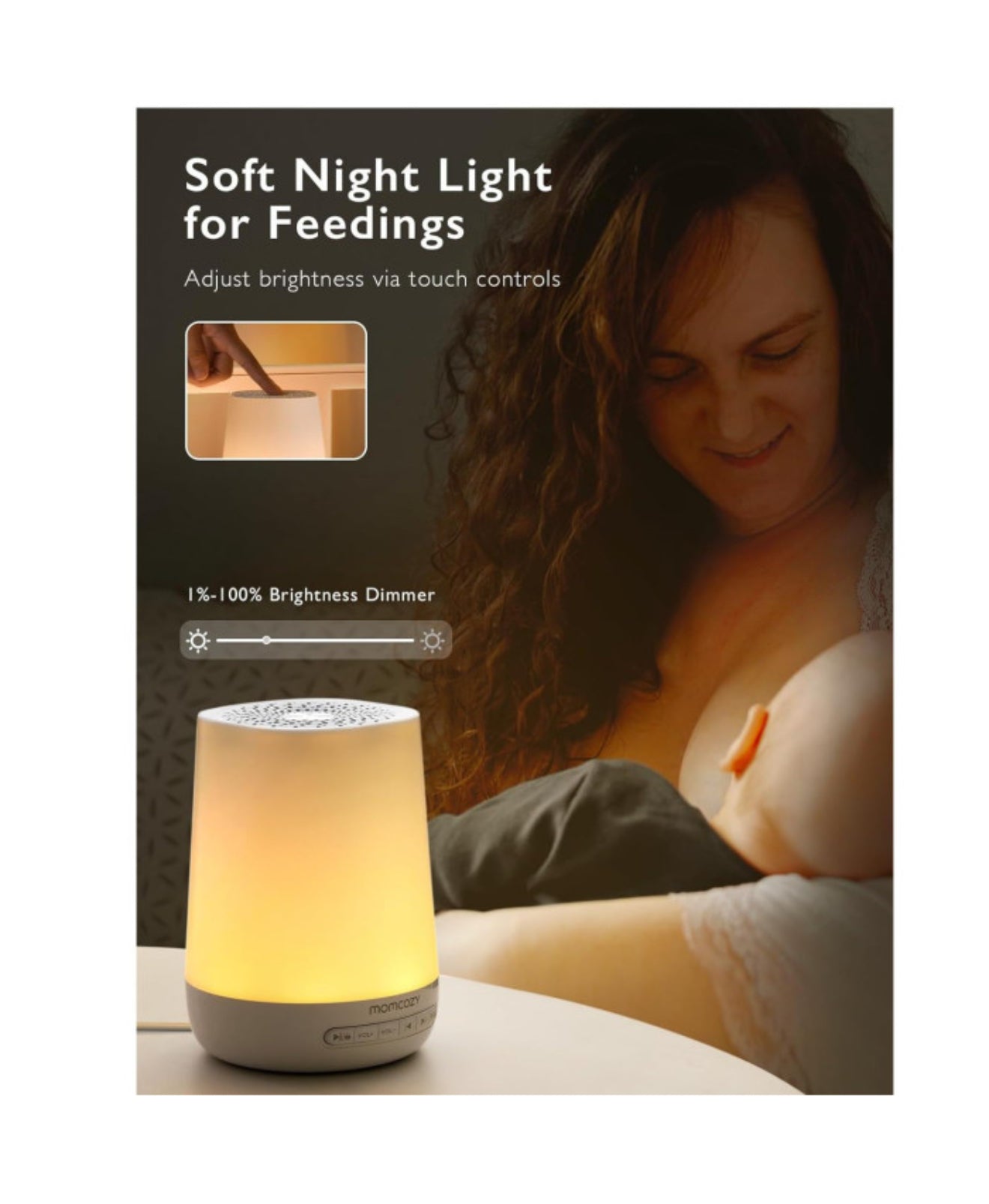 MOMCOZY Baltojo triukšmo aparatas - šveistuvas