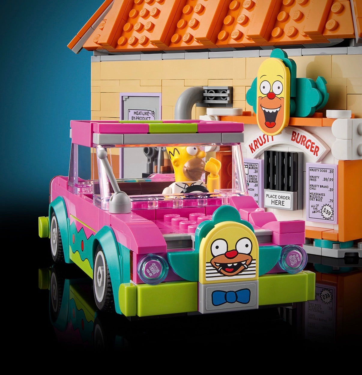 LEGO® 10352 Icons The Simpsons™: Krusty mėsainis