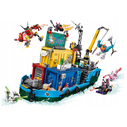 80013 LEGO® Monkie Kid komandos slaptoji būstinė