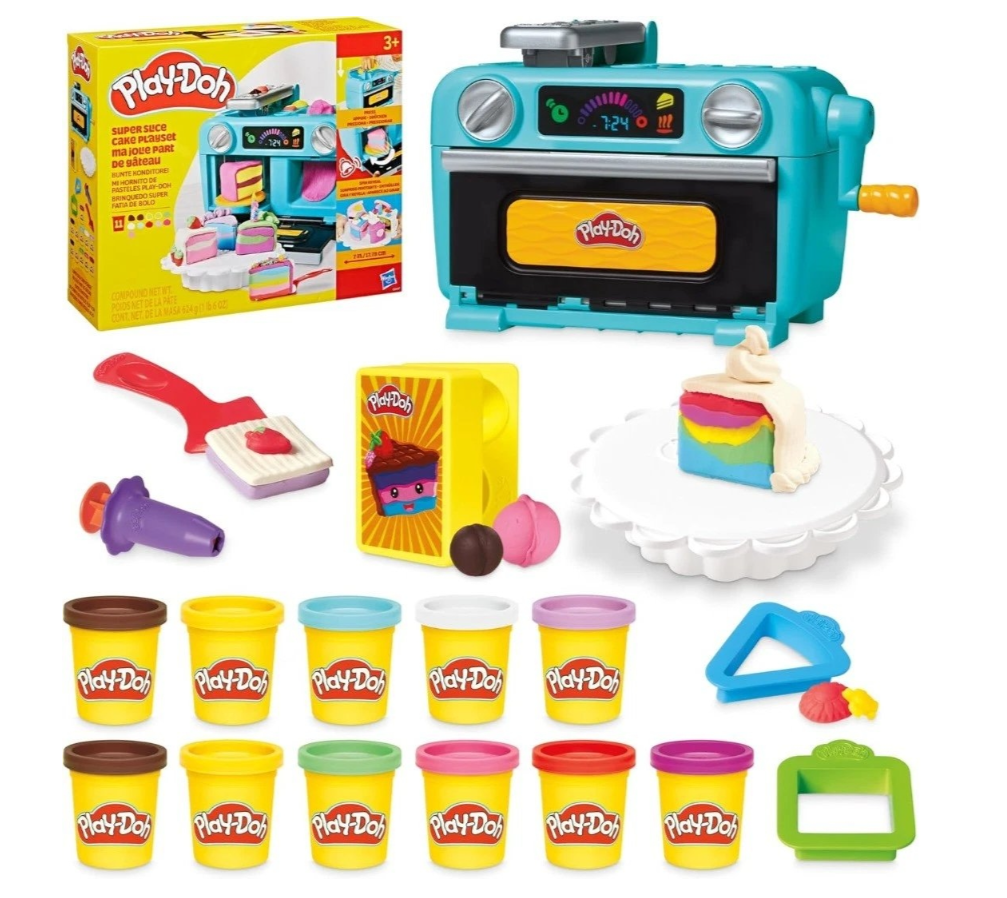 PLAY-DOH tortų kepimo žaidimų rinkinys