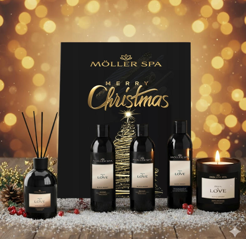 Möller SPA „PRIYA & LOVE“ Prabangus kalėdinis dovanų rinkinys
