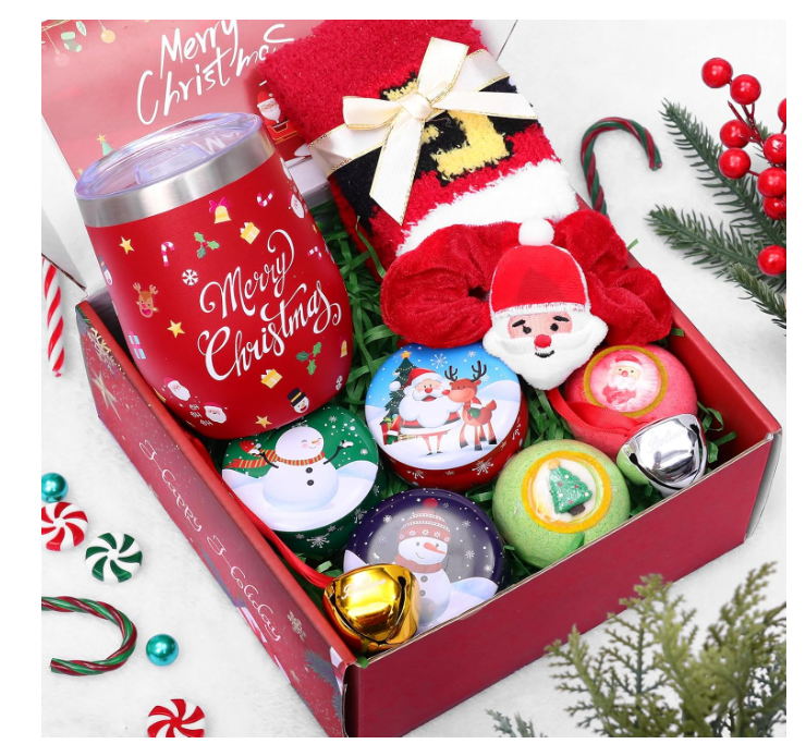 Kalėdinis Pasilepinimo Dovanų Rinkinys Moterims