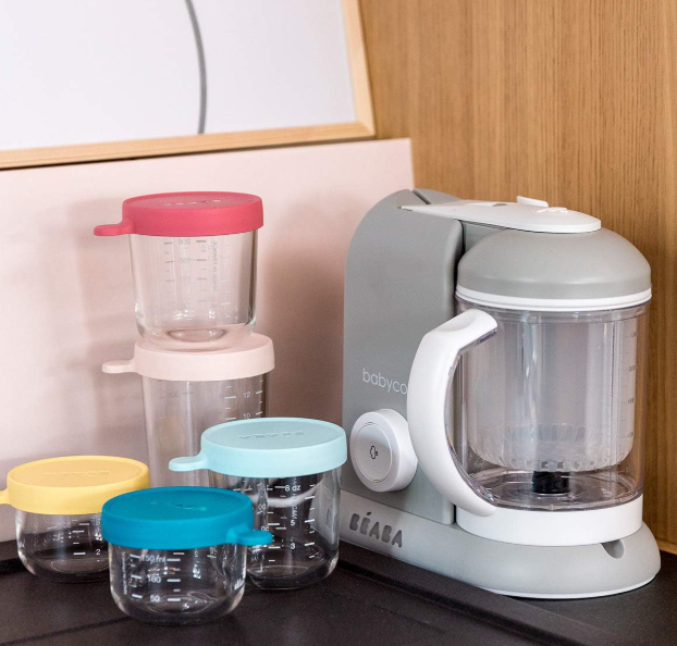 BEABA BABYCOOK SOLO Trintuvas - garintuvas 4in1, GREY