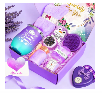 Romantiškas dovanų rinkinys moterims - namų SPA ir poilsis