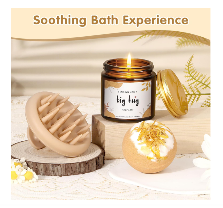 Pozityvus ir romantiškas dovanų rinkinys jai - „Sending you a big hug“