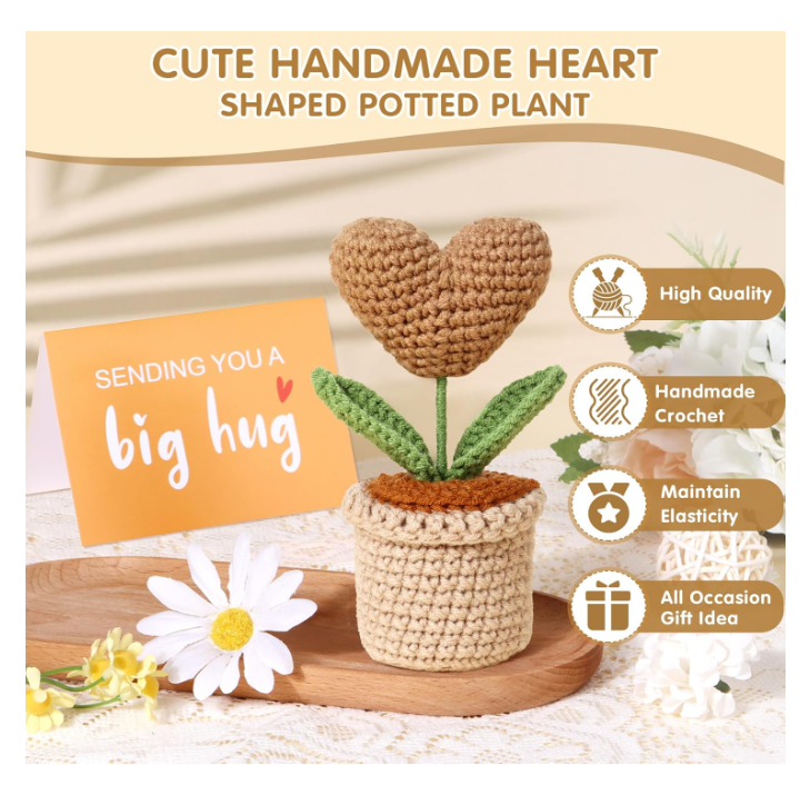 Pozityvus ir romantiškas dovanų rinkinys jai - „Sending you a big hug“