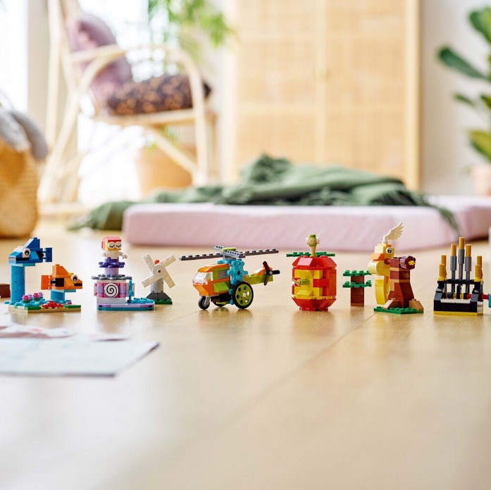 11019 LEGO® Classic Kaladėlės ir funkcijos