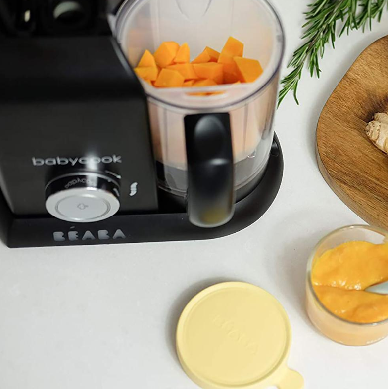 BEABA garintuvas trintuvas Babycook Solo 4in1 Black
