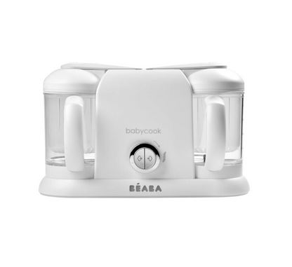 BEABA Babycook® trintuvas - garintuvas DUO White/Silver