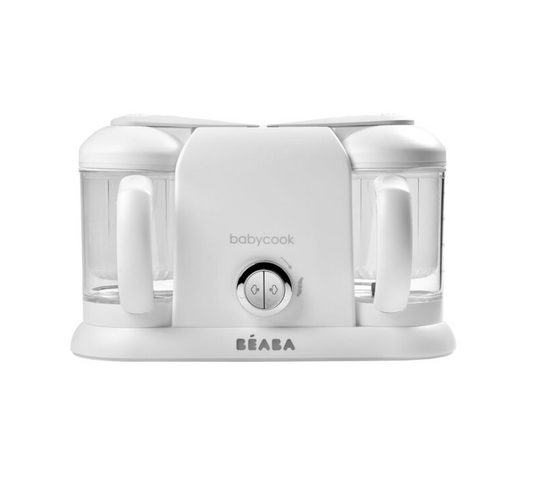 BEABA Babycook® trintuvas - garintuvas DUO White/Silver