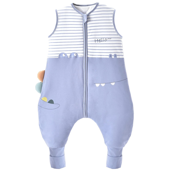 Chilsuessy aastaringne beebimagamiskott jalgadega, 2,5 tolli, (80-90cm)