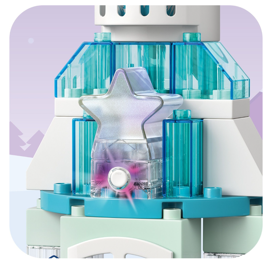 LEGO® DUPLO® Disney™ Anna ja Elsa jäätunud lossi pidu