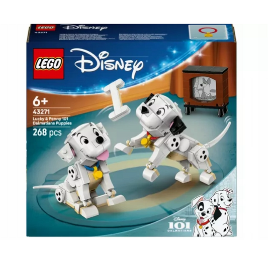 LEGO® Disney™ eripakkumised 101 dalmaatsia koera Lucky ja Penny
