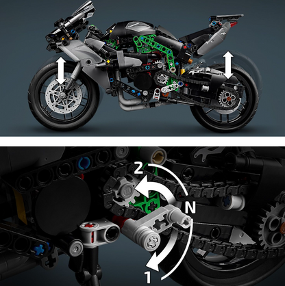 LEGO® Technic mootorratas Kawasaki Ninja H2R