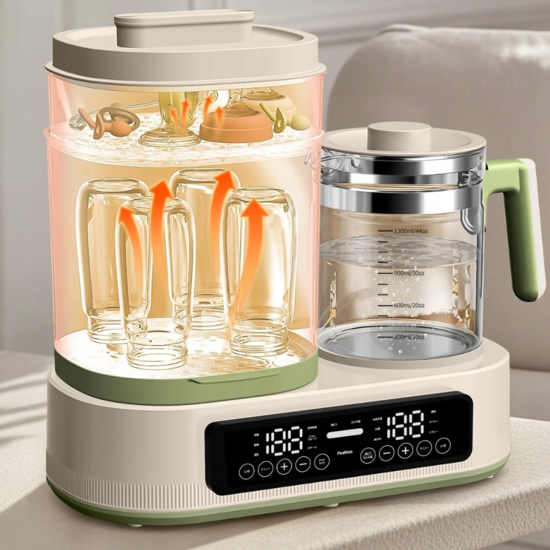 Feekaa 5in1 - Kūdikių Buteliukų Šildymo ir Sterilizacijos Rinkinys