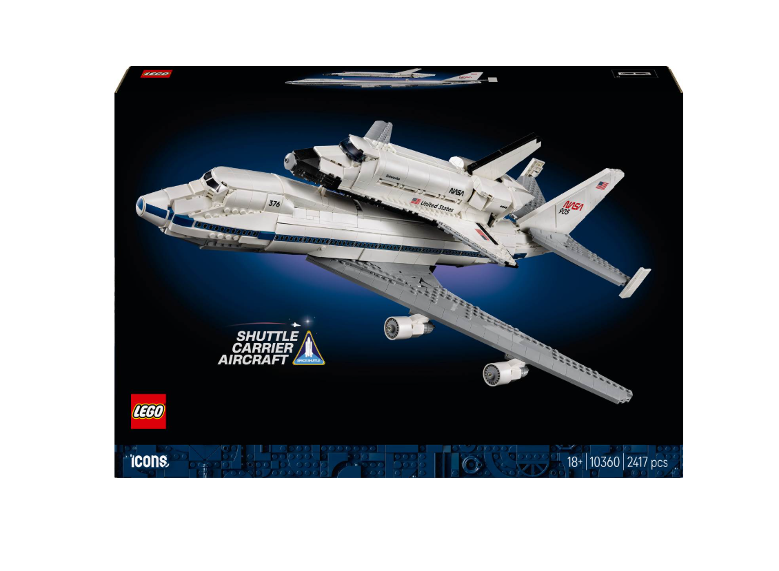 LEGO® Icons Erdvėlaivių gabenimo orlaivis 10360, 2417 vnt.