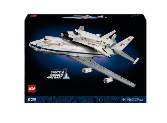 LEGO® Icons Erdvėlaivių gabenimo orlaivis 10360, 2417 vnt.