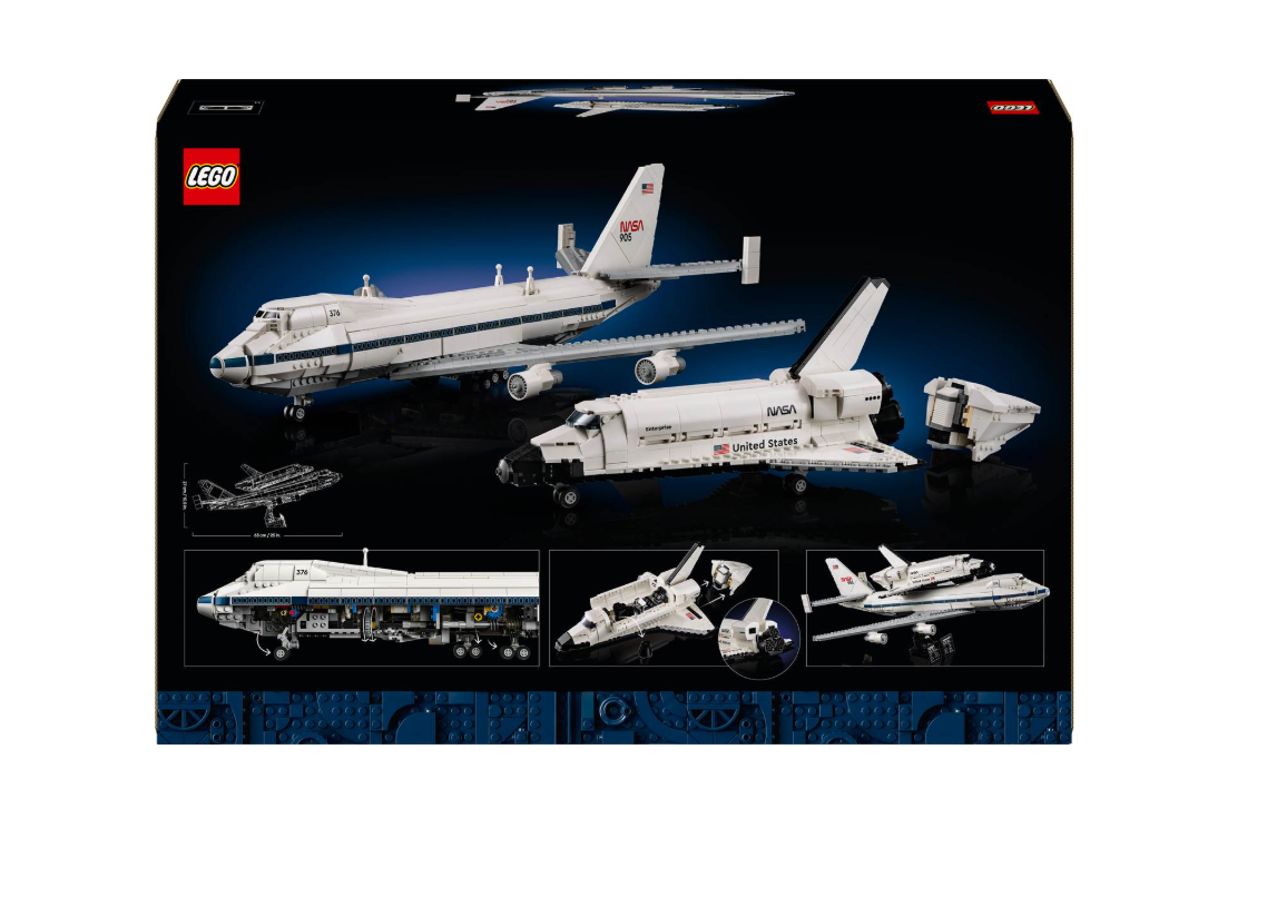 LEGO® Icons Erdvėlaivių gabenimo orlaivis 10360, 2417 vnt.