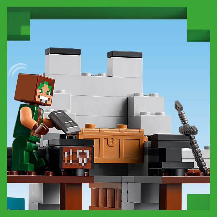 21261 LEGO Minecraft Vilkų tvirtovė