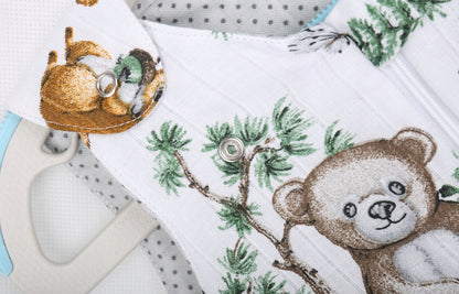 Babymam Baby Muslini magamiskott (100% puuvill, 0,5 TOG)