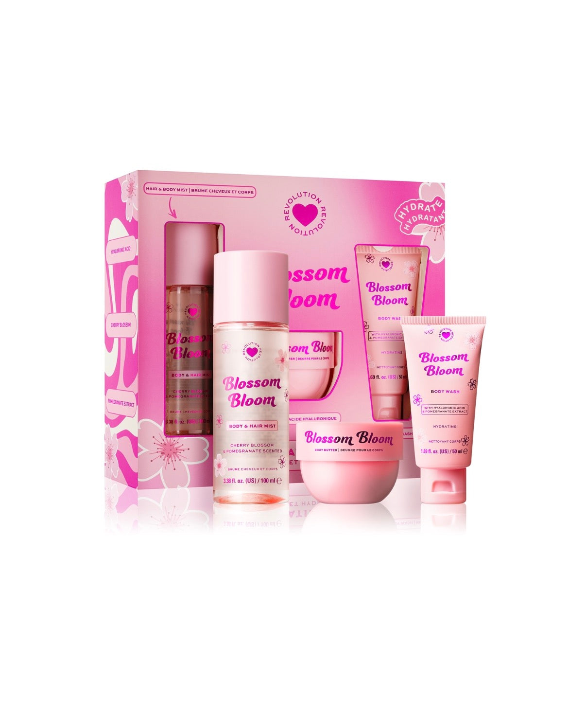 I Heart Revolution Blossom Bloom kehahoolduskomplekt