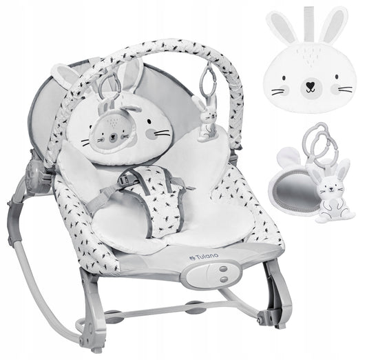 „Tulano Rabbit“ Kūdikių vibruojantis gultukas-supynė