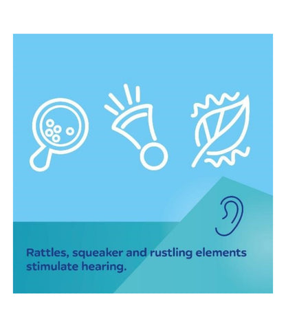 CANPOL BABIES mokomasis žaidimų kilimas su žaidimų erdve, 0+ mėn., SAFARI