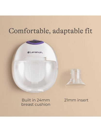 Lansinoh kahekordne kaasaskantav juhtmeta elektriline rinnapump