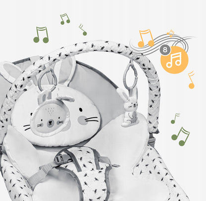 „Tulano Rabbit“ Kūdikių vibruojantis gultukas-supynė