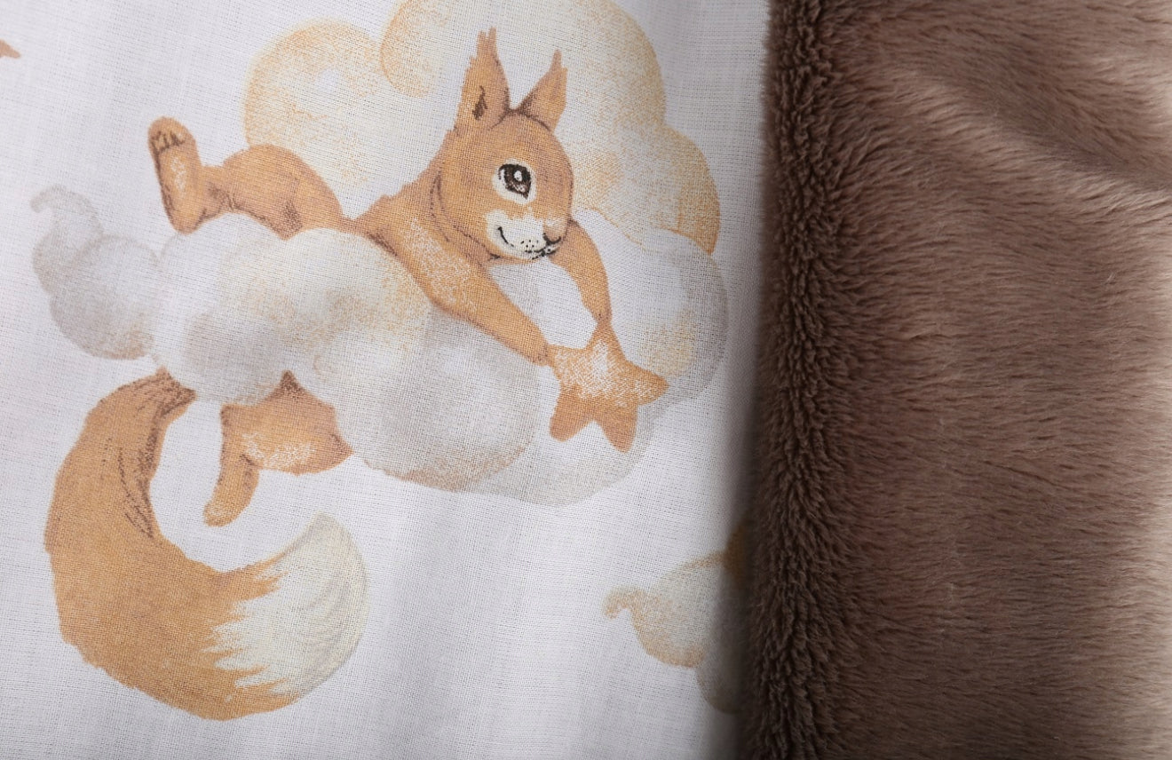 „BabyMam“ - Dviejų pusių kūdikių pledas