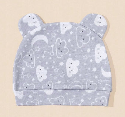 Bambus-džungel "Beebi hea uni" - kookonmähe beebile mütsiga