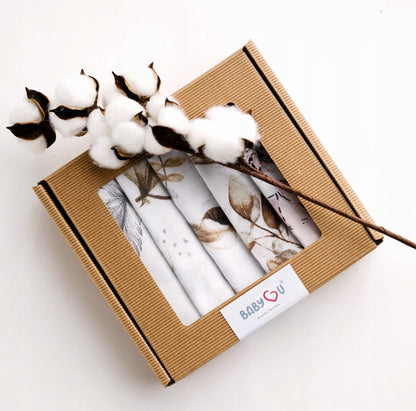 BabyU musliinist beebimähkmekomplekt, 5-osaline