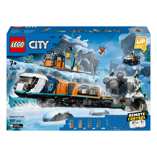 LEGO® City Trains Tyrinėtojų poliarinis ekspresas