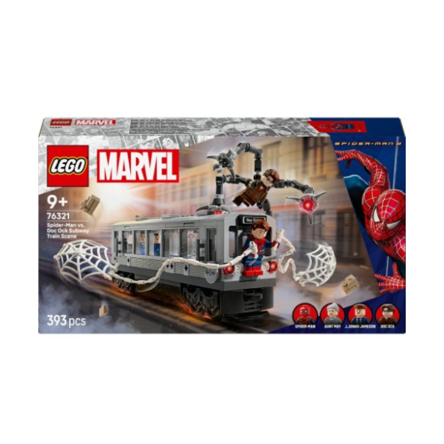 LEGO® Super Heroes Marveli Ämblikmehe ja Doktor Kaheksajala metroovõitlus