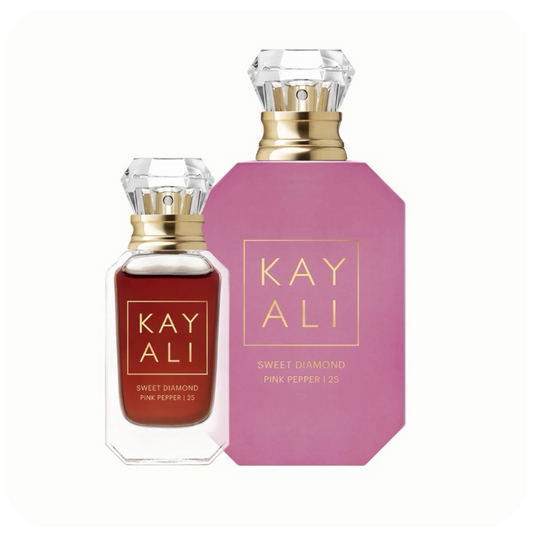KAYALI Sweet Diamond Pink Pepper | 25 – parfumuotas vanduo (Duo rinkinys)