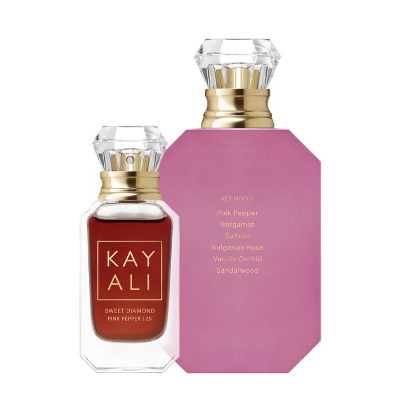 KAYALI Sweet Diamond Pink Pepper | 25 – parfumuotas vanduo (Duo rinkinys)