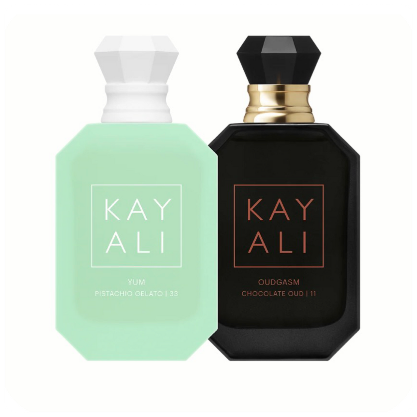 KAYALI The Gourmand Duo – parfumuotas vanduo (Duo rinkinys)
