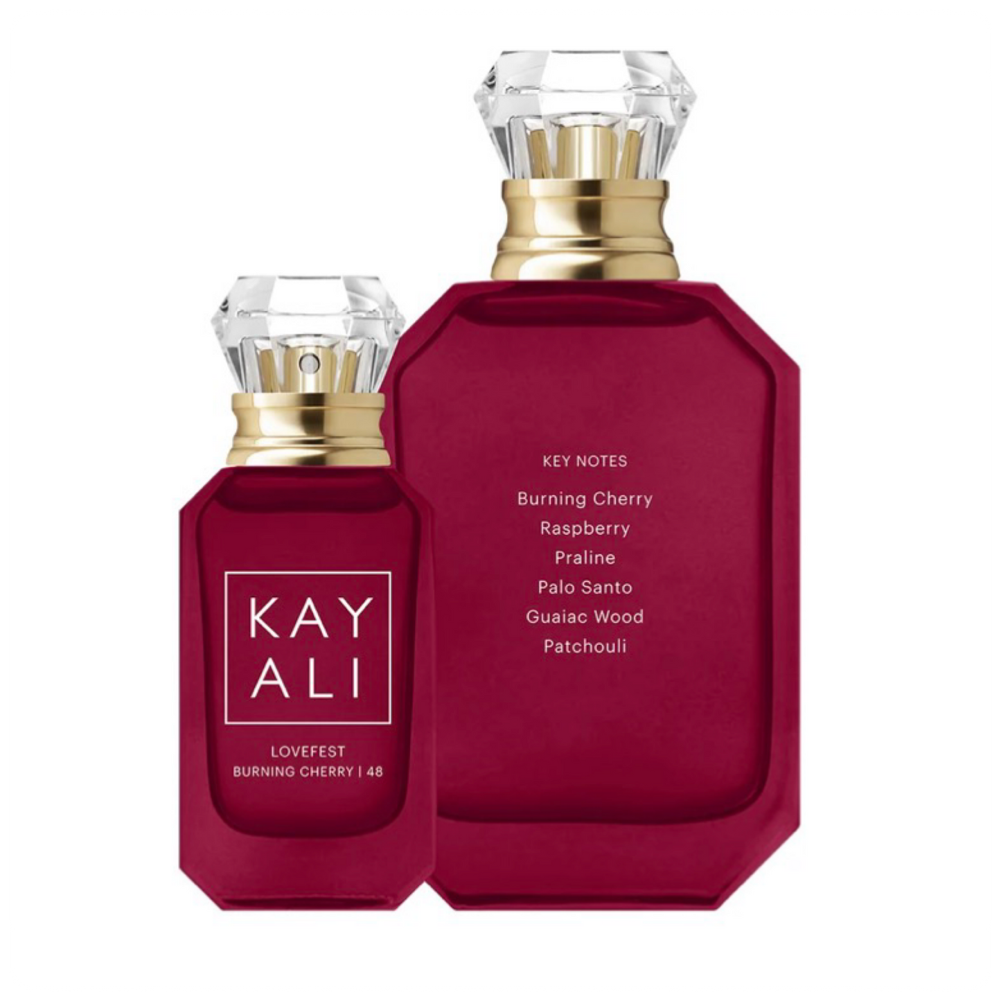 KAYALI Lovefest Burning Cherry | 48 – parfumuotas vanduo (Duo rinkinys)