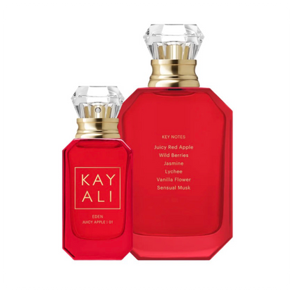 KAYALI Eden Juicy Apple | 01 – parfumuotas vanduo (Duo rinkinys)