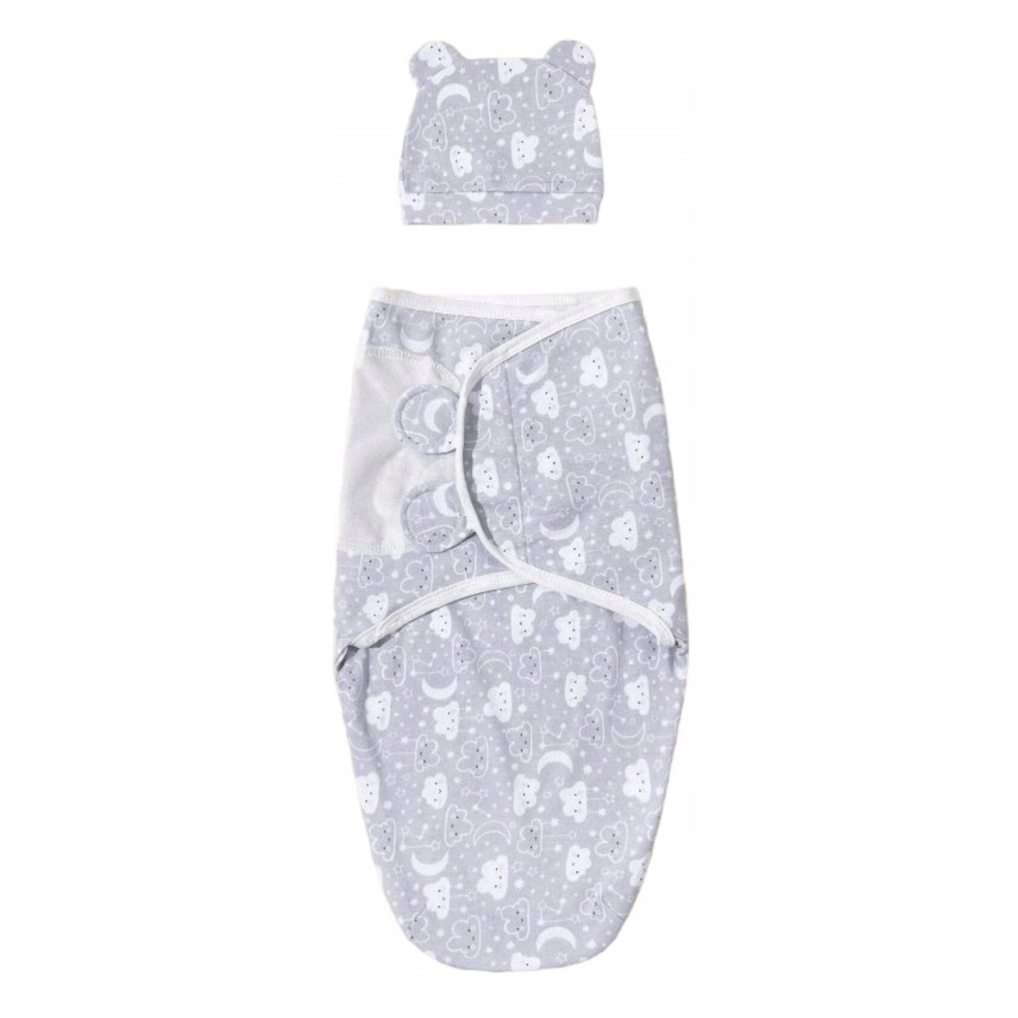 Bambus-džungel "Beebi hea uni" - kookonmähe beebile mütsiga