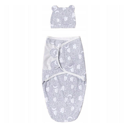 Bambus-džungel "Beebi hea uni" - kookonmähe beebile mütsiga