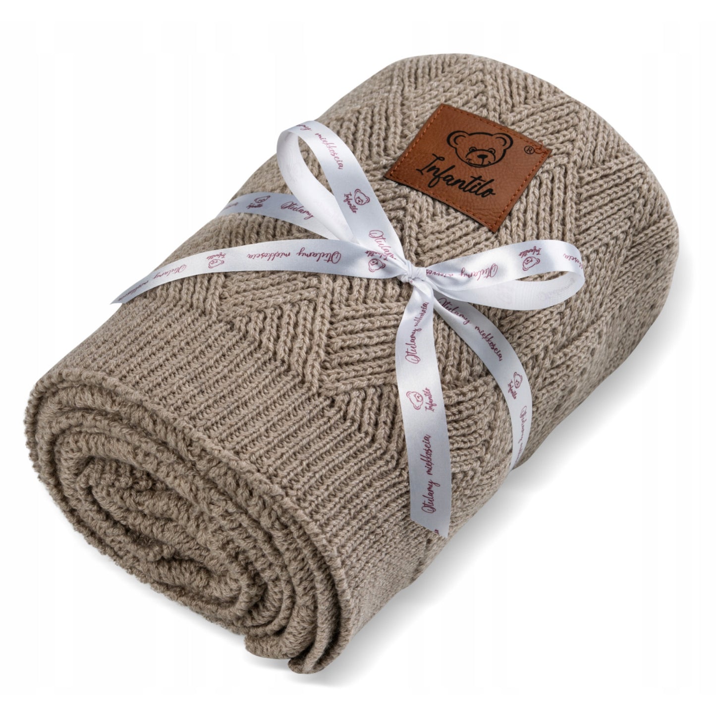 „Infantilo“ - Kūdikio merino vilnos pledukas 80x100 cm