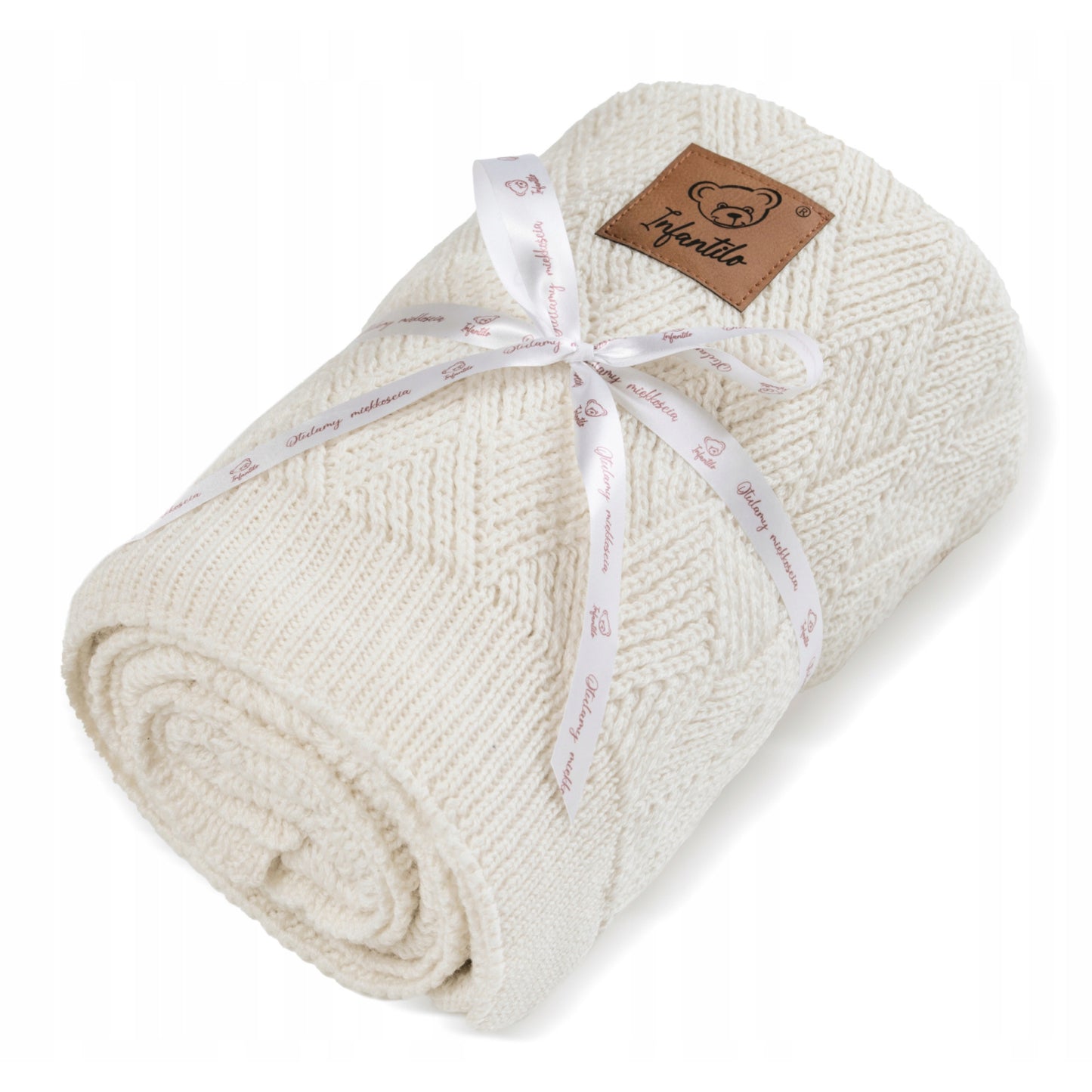 „Infantilo“ - Kūdikio merino vilnos pledukas 80x100 cm