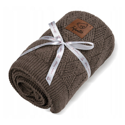 „Infantilo“ - Kūdikio merino vilnos pledukas 80x100 cm