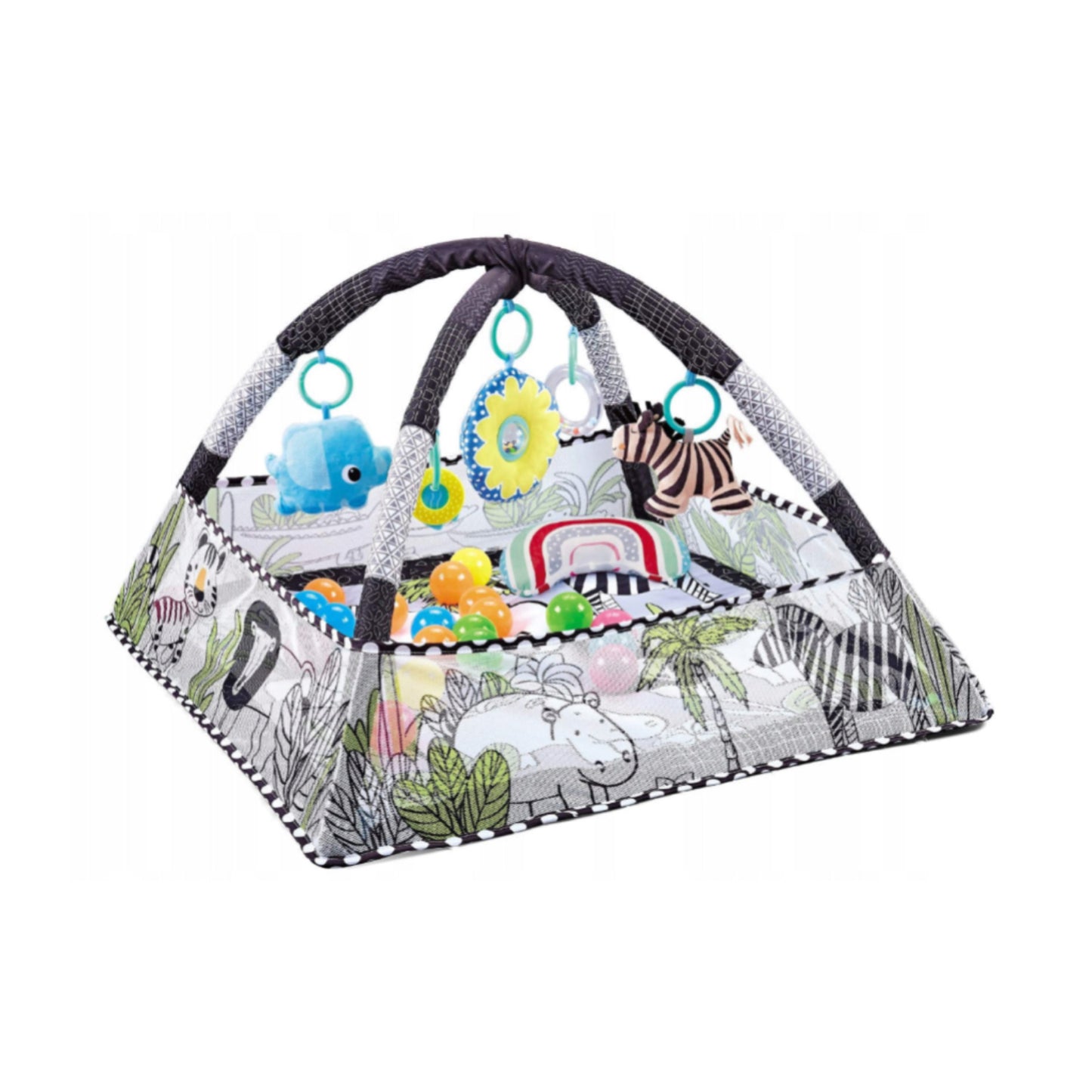 „Hipcio“ edukacinis žaidimų kilimėlis kūdikiui