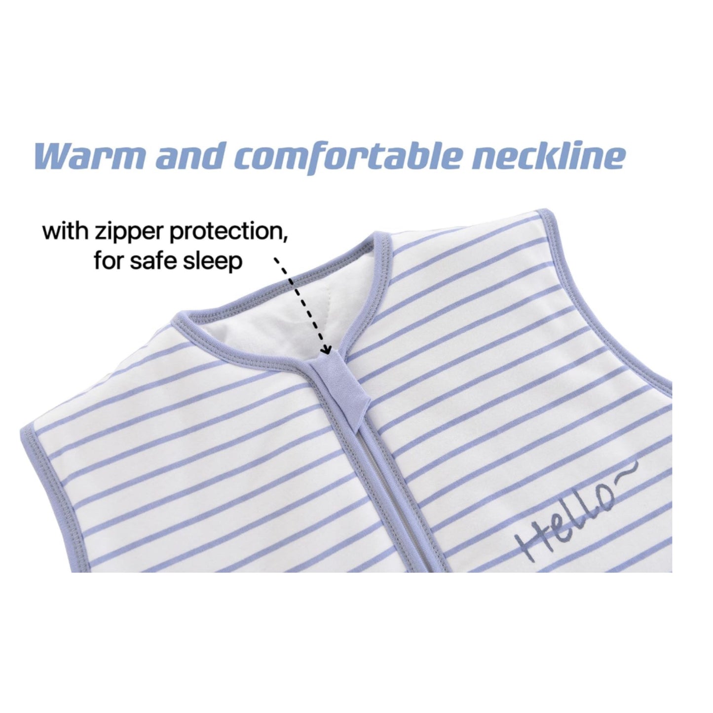 Chilsuessy aastaringne beebimagamiskott jalgadega, 2,5 tolli, (80-90cm)