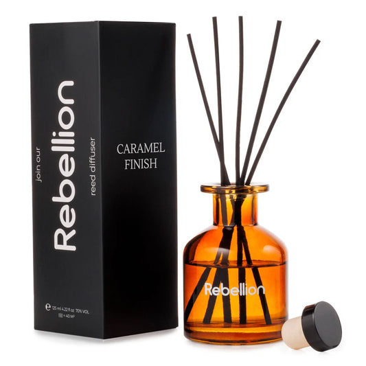 Rebellion „Caramel Finish” - namų kvapas su lazdelėmis 125ml